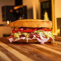 A picture of Italian Hoagie (By an Ex-Jersey Mikes Employee).