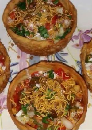 A picture of Katori Chaat.