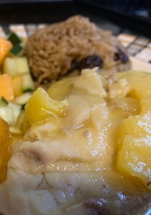 Una foto de Tilapia en salsa de piña 🍍💥🤟🏻