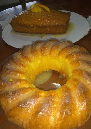 Una foto de Budín de Naranja