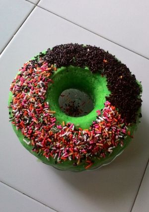 Foto resep bolu pandan kukus