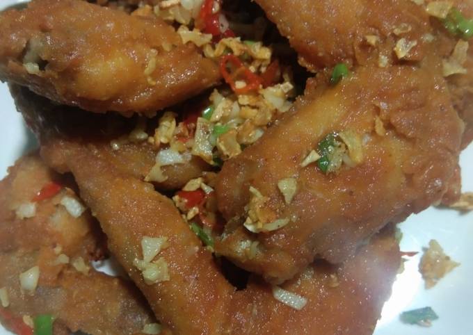 Ayam crispy cabe garam