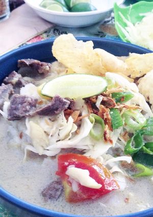 Foto resep Soto betawi santen