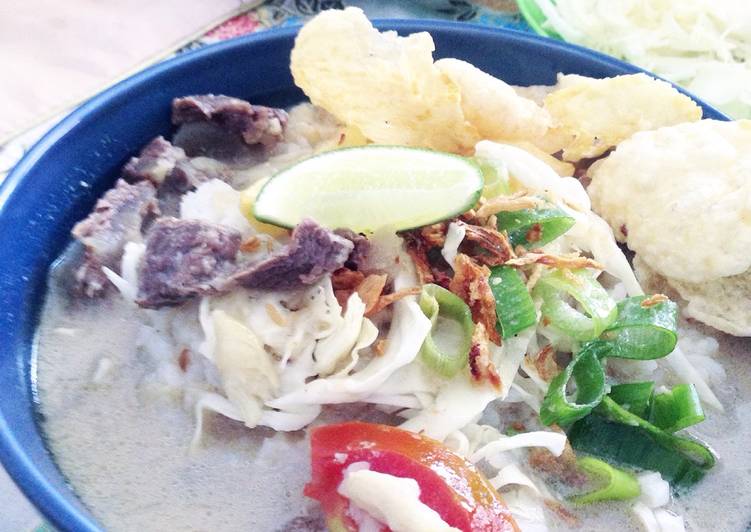 Cara Gampang Membuat Soto betawi santen Anti Gagal