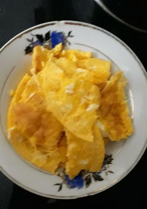 Hình của món Trứng rán phô mai.