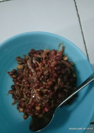 Foto resep Sambal ikan teri & kacang tanah simpel
