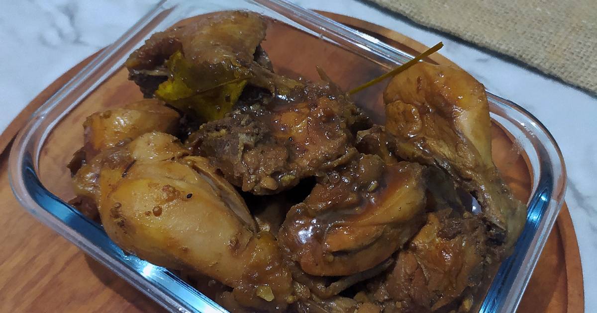 21 resep ayam  ungkep bumbu  bacem  enak dan sederhana ala 