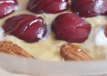 How to Cook Delicious Vegan cherry bakewell overnight oats