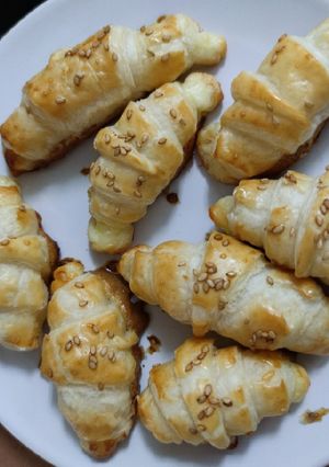 Una foto de Croissant de queso