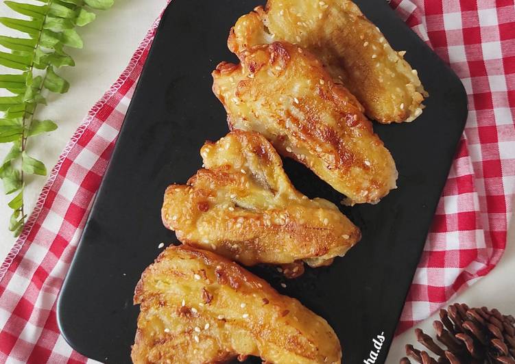 {Resep 44. Pisang Goreng Wijen yang Renyah