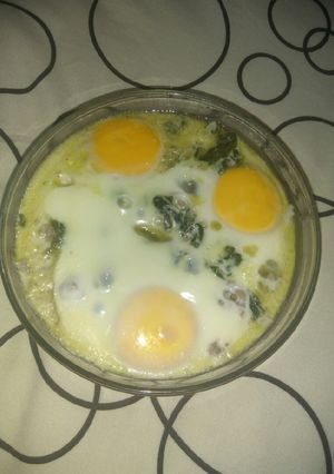 Foto resep Tim Daging Bayam Telur #keto