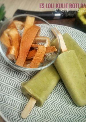 Foto resep Es Loli Kulit Roti dan alpukat