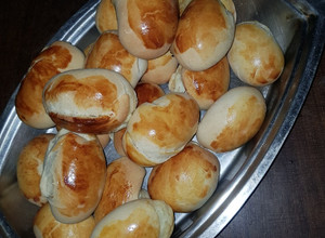 Una foto de Chips rellenos con queso fresco 🤤