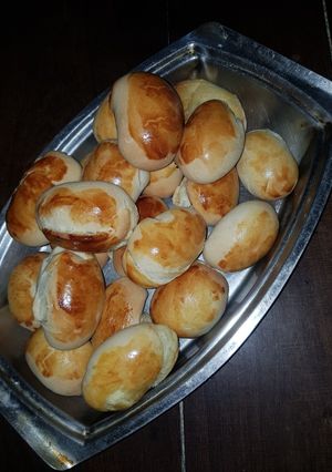 Una foto de Chips rellenos con queso fresco 🤤