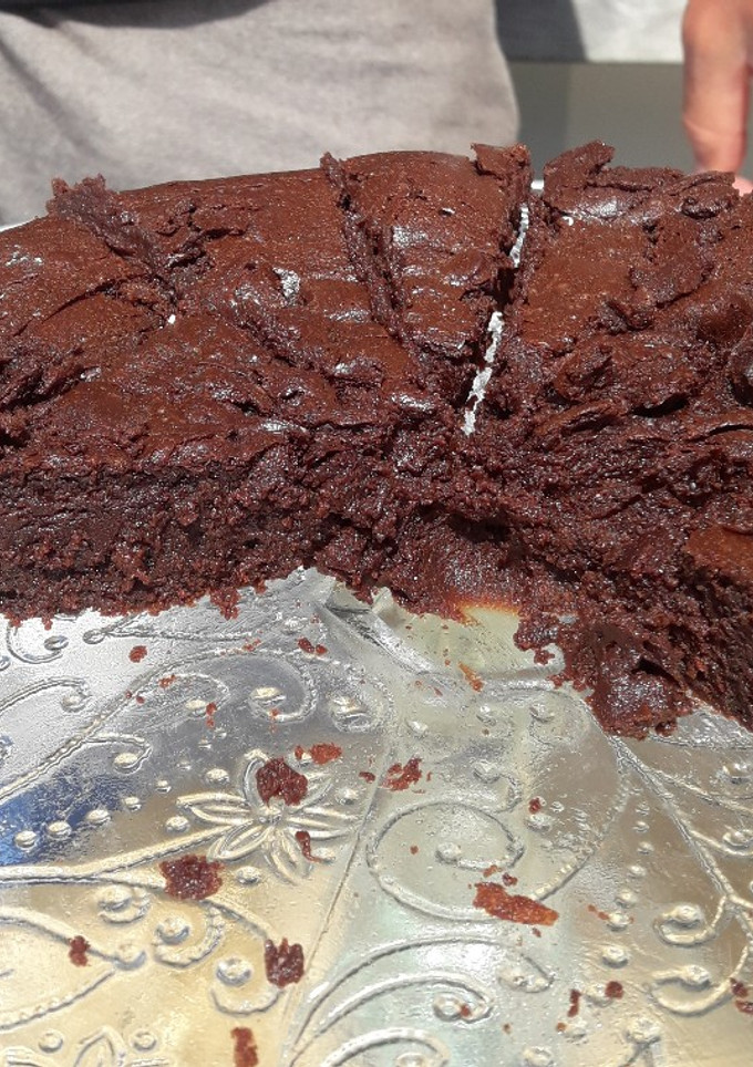 Una foto de Tarta fácil de chocolate