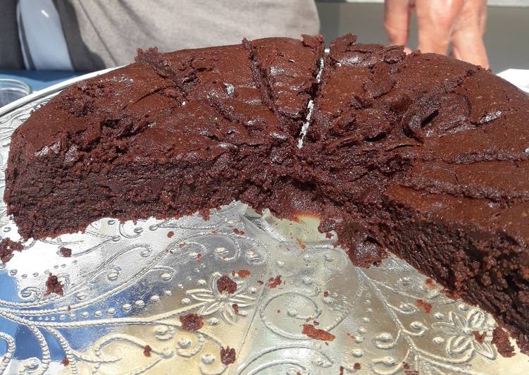 Tarta fácil de chocolate