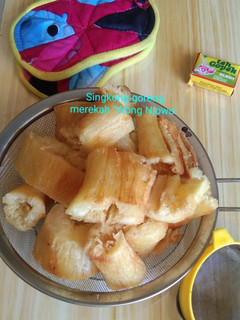 Foto resep Singkong goreng merekah