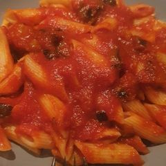 A picture of Pasta alla norma.