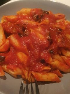 A picture of Pasta alla norma.