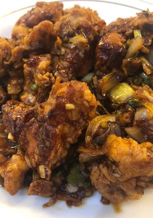 Foto resep Ayam crispy goreng mentega