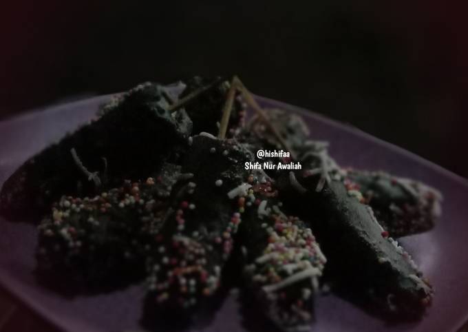 Cara Gampang Membuat Es pisang coklat (es kul-kul) Anti Gagal