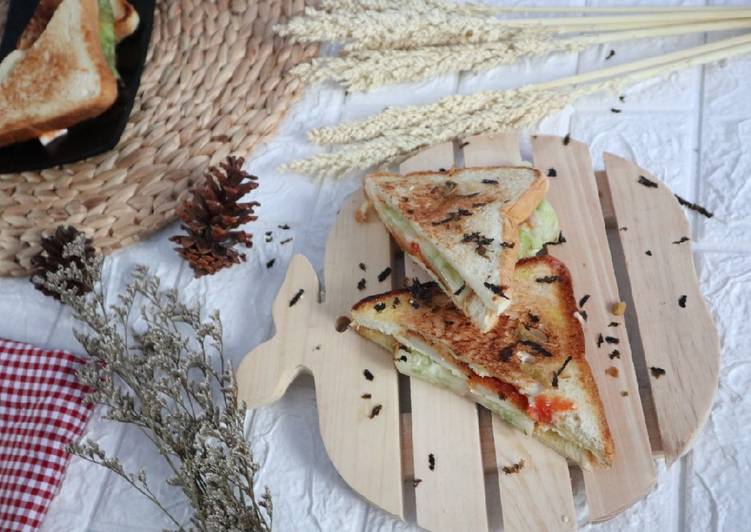 YUK DICOBA! Cara Membuat Sandwich naget homemade