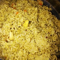A picture of Coriander Rice.