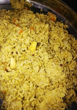 A picture of Coriander Rice.