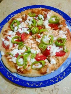 صورة لوصفة البيتزا السائله
