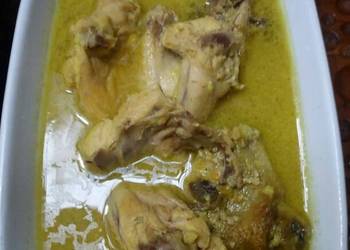 Resep Populer Opor ayam bumbu kuning Enak dan Sehat