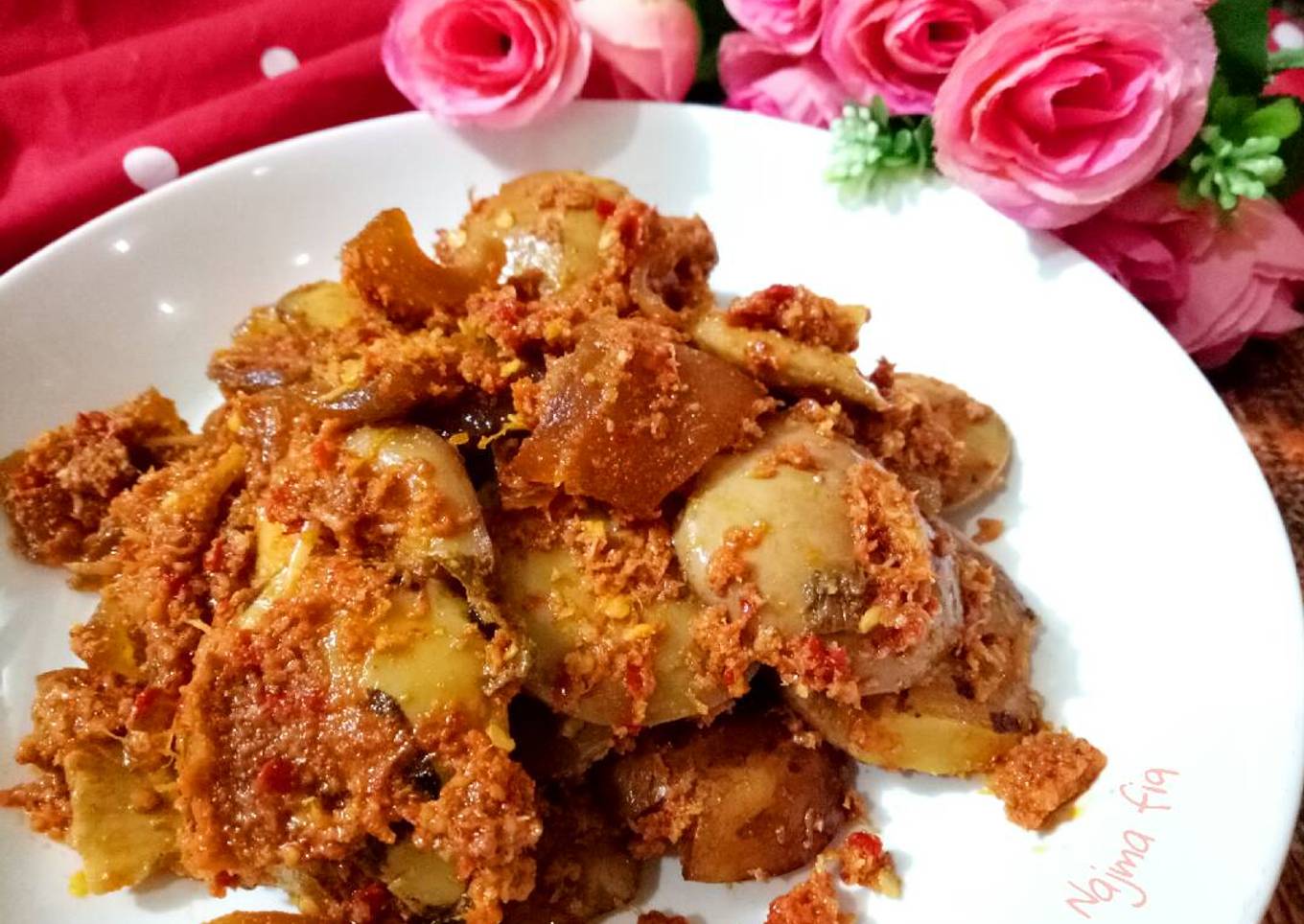 13. Rendang jengkol #PrRamadan_PalingKaporit