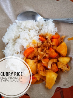 Foto resep 🍛 Nasi Kare/Curry Rice modifikasi bahan lokal Indonesia