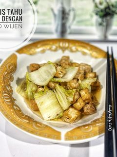 Foto resep Tumis Tahu Sawi Dengan Miso Wijen