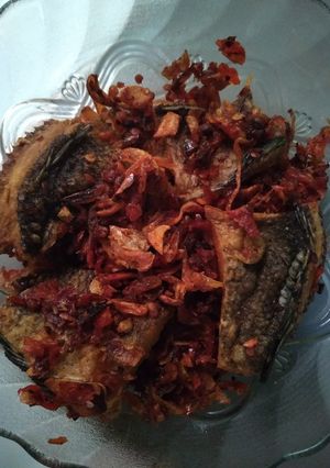 Foto resep Ikan gabus asin sambal kering