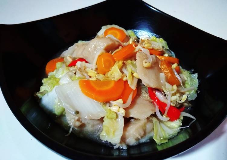Resep: Tumis Sawi Putih &amp; Bakso Ekonomis Untuk Dijual