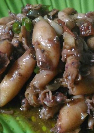Foto resep Tumis Cumi Asin Pedas Manis