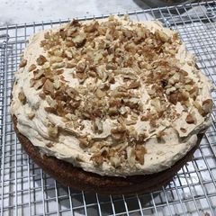 A picture of Simple Espresso Buttercream.