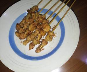 Resep mudah Sate ayam, sate taican gula jawa Nikmat Lezat