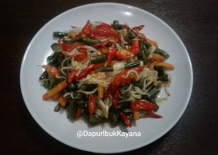 192 Oseng Kacang Panjang Campur-campur