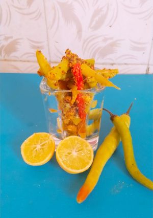 A picture of Mustard seed chilli appetizer.