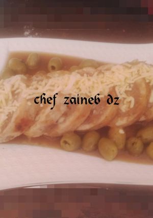 صورة لوصفة رولي دجاج ولحم مفروم