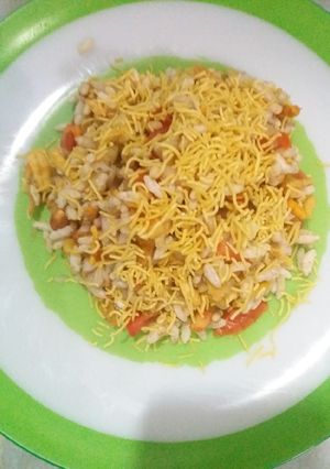 A picture of Boiled Potato Bhel.