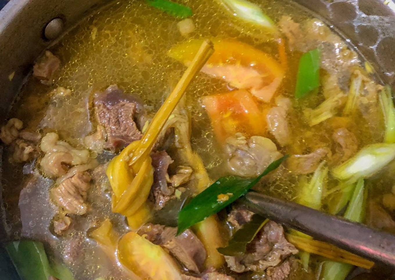 Soto sapi keluarga