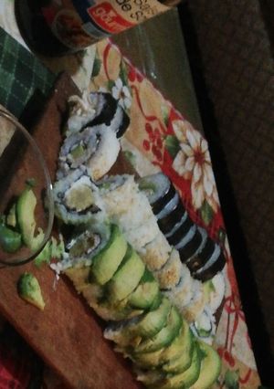 Una foto de Sushi