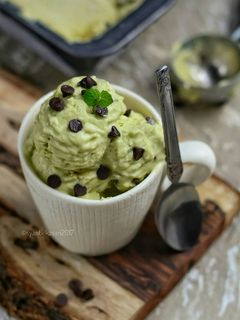 Foto resep Avocado Keto Ice Cream
