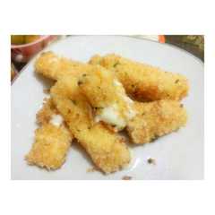 Home made mozarella and mozarella stick রেসিপির প্রধান ছবি