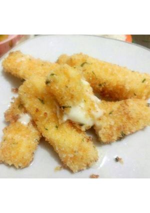 Foto resep Home made mozarella and mozarella stick