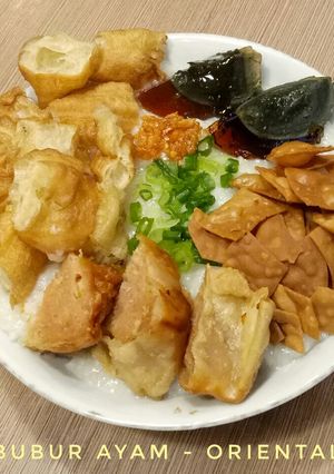 Foto resep Bubur Ayam ala Chinese Resto (Oriental)