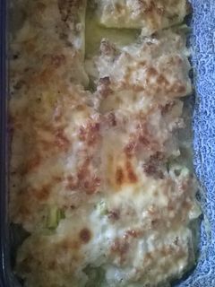 Töltött cukkini recept fotója