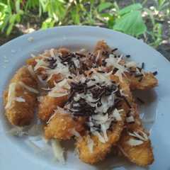 รูปของ Pisang goreng keju meises